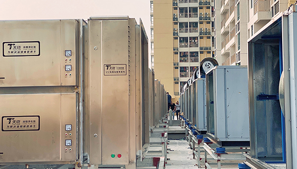 飯店除油煙凈化器,飯店油煙凈化器